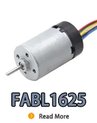 FABL1625 внутренний ротор бесщеточный электродвигатель постоянного тока со встроенным драйвером