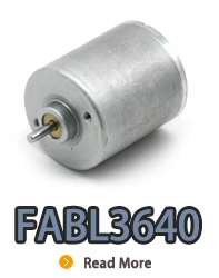 Бесщеточный электродвигатель постоянного тока с внутренним ротором FABL3640 со встроенным драйвером